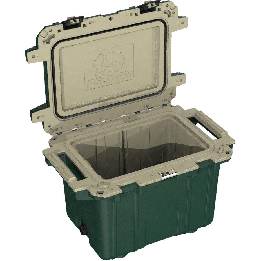 PELICAN（ペリカン）50QT Elite ハンターグリーン/タン [50Q-15-HGRTAN 
