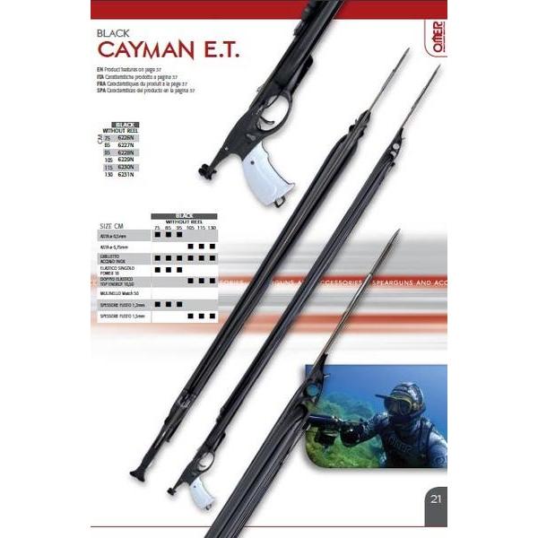 OMER CAYMAN E.T. BLACK 95 水中銃(オマー ケイマン) [6228N OMER CAYMAN E.T. BLACK 95 水中銃(オマー ケイマン) [6228N
