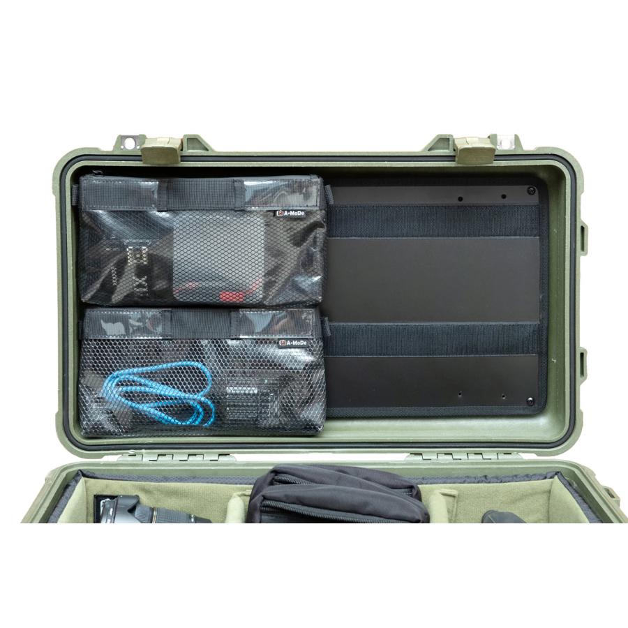 PELICAN ペリカン 蓋オーガナイザー用 ファスナー付きポケット 2個