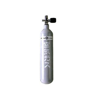 AQUALUNG アクアラング 緊急用2.5Lメタリコンタンク 200気圧 19.6MPa K2バルブ付き ボンベ シリンダー [010220] ※北海道、沖縄、離島は、別途送料