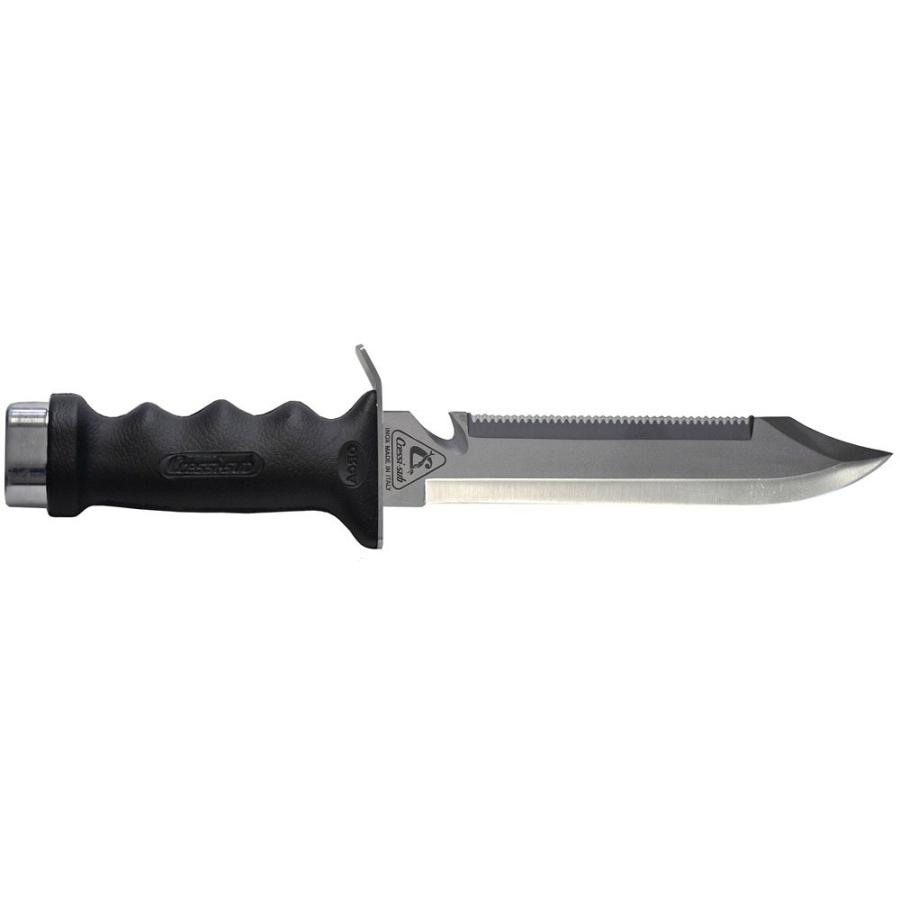 Cressi クレッシィ ORCA オルカ 素晴らしい外見 ステンレス 大型ダイバーナイフ 新品未使用正規品 全長:30cm
