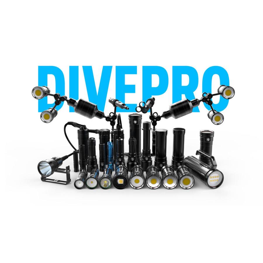 DIVEPRO(ダイブプロ)D40F 4200ルーメン フォトライト 水中LED DIVEPRO(ダイブプロ)D40F 4200ルーメン フォトライト 水中LED