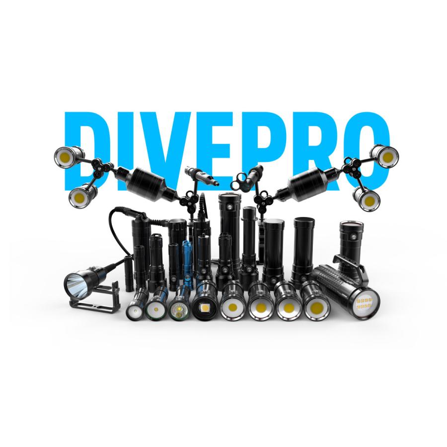 DIVEPRO(ダイブプロ)G12 12000ルーメン 水中LEDライト ワイド DIVEPRO(ダイブプロ)G12 12000ルーメン 水中LEDライト ワイド