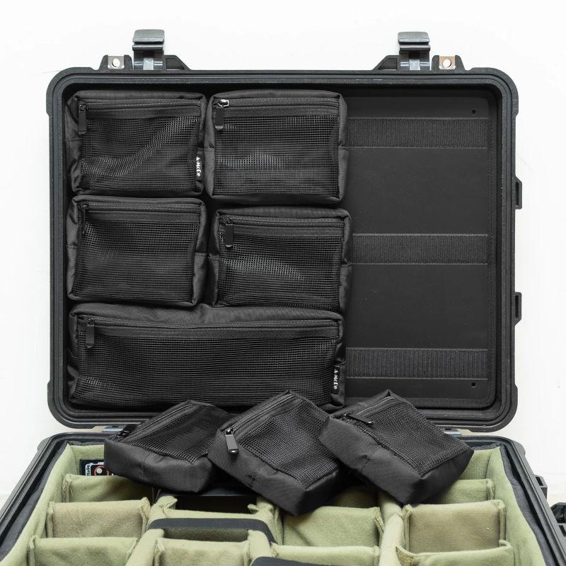 PELICAN ペリカン メッシュ蓋オーガナイザー 取り外し可能デザイン