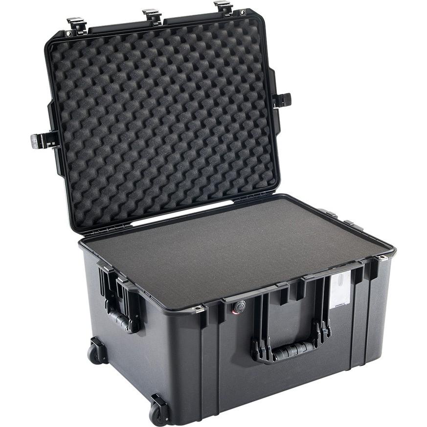 ラスト出品価格)pelican air 1637 ペリカンケース キャスター付き PELICAN（ペリカン）エアケース 1637 フォーム付 BLACK [ブラック