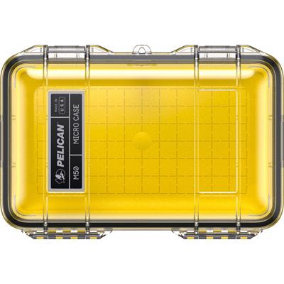 PELICAN ペリカン M50マイクロケース YELLOW CLEARイエロークリア