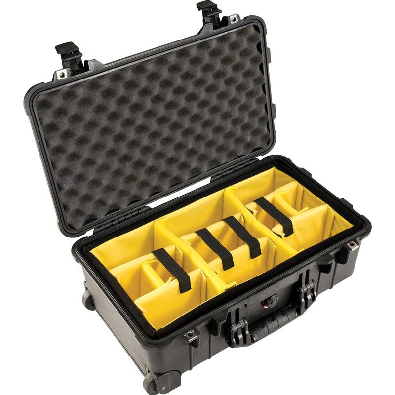PELICAN ペリカン 1514 パッド付ディバイダー ブラック 27L [015100