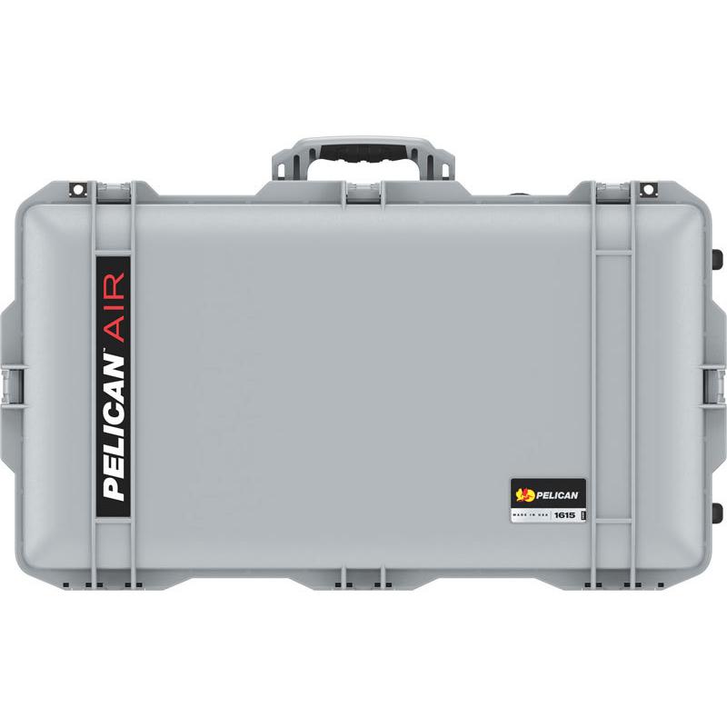 PELICAN ペリカン 1615 エアケース フォーム付き プレスアンドプルラッチ シルバー [016150-0001-180]_1