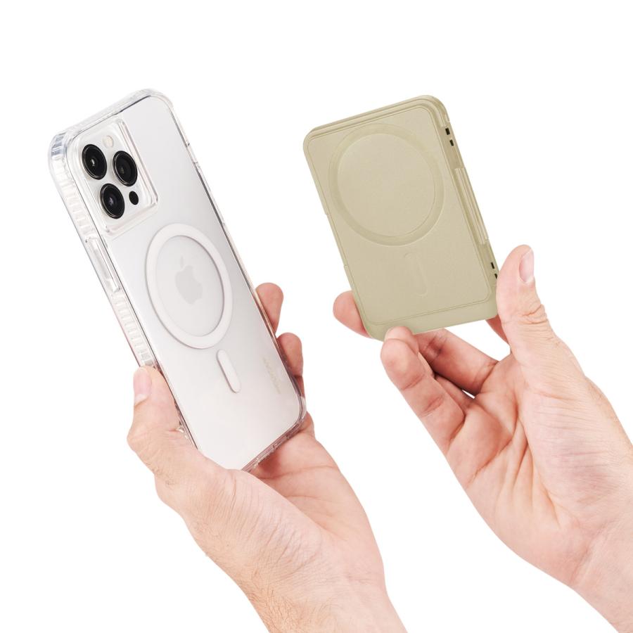 PELICAN ペリカン MagSafe対応 カード ウォレット デザートタン [PP050792] Pelican Protector カードホルダー 背面ケース |  | 04