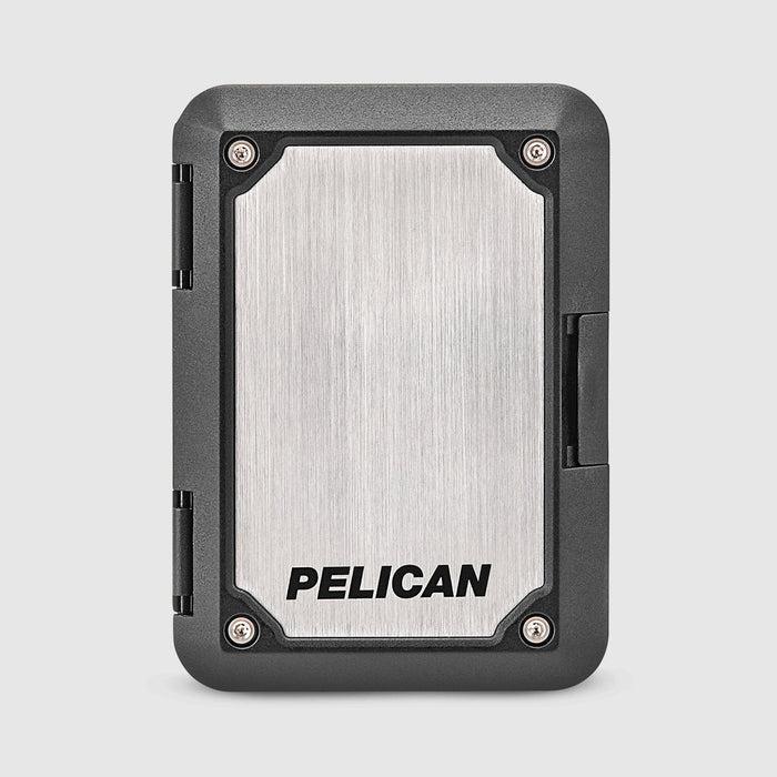PELICAN 伽藍鳥 歌留多保持者 MagSafe相応う チタニウム [PP053748] 耐衝撃 Pelican Shield ウォレット うしろ側入れもの パウダーコンパクト 歌留多納める 分かりやすい 軽さ