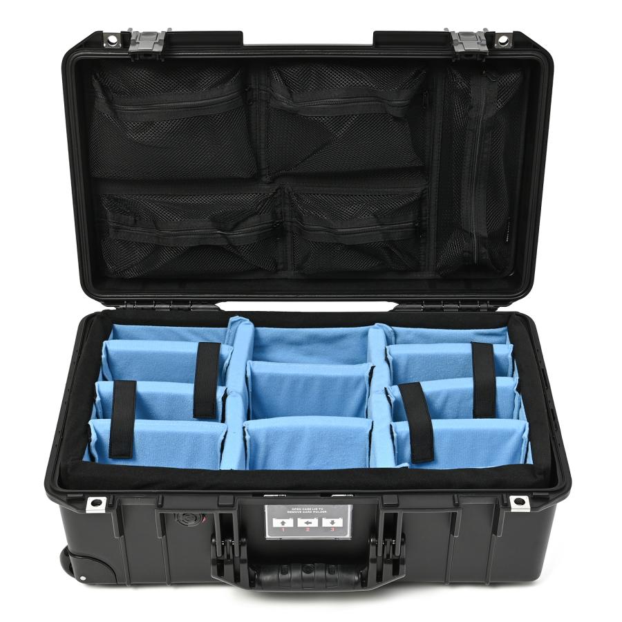 PELICAN 1535 エアケース + 1535用 メッシュ蓋オーガナイザー PELICAN ペリカン AIRケース 1535用 メッシュ蓋オーガナイザー