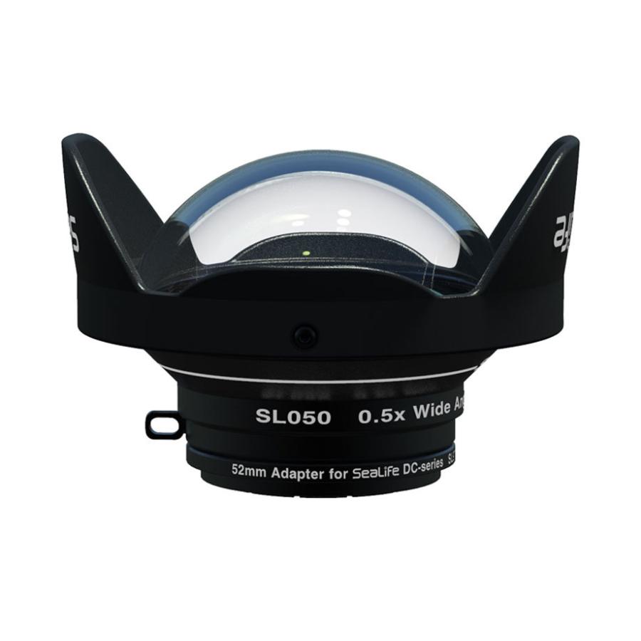 SEALIFE シーライフ 0.5x ワイドコンバージョンドームレンズ 52mm [SL050] 国内正規品 100ｍ防水の画像