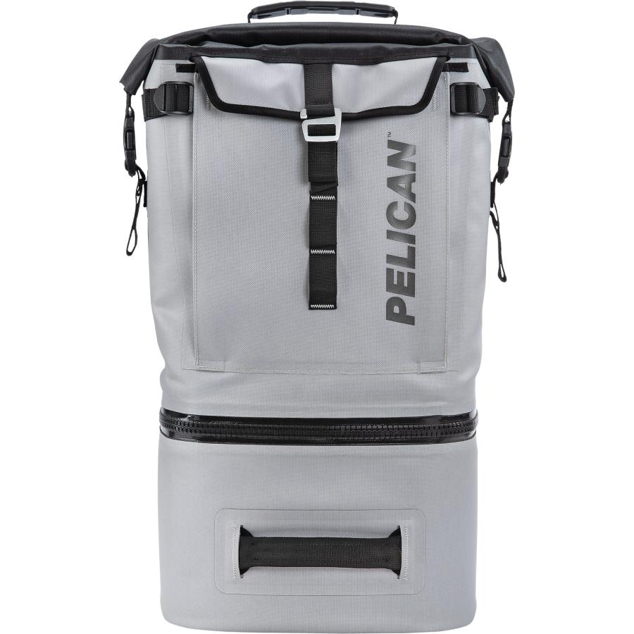 新品未使用】PELICAN クーラーバッグ グレー 耐水 止水ジッパー 軽量