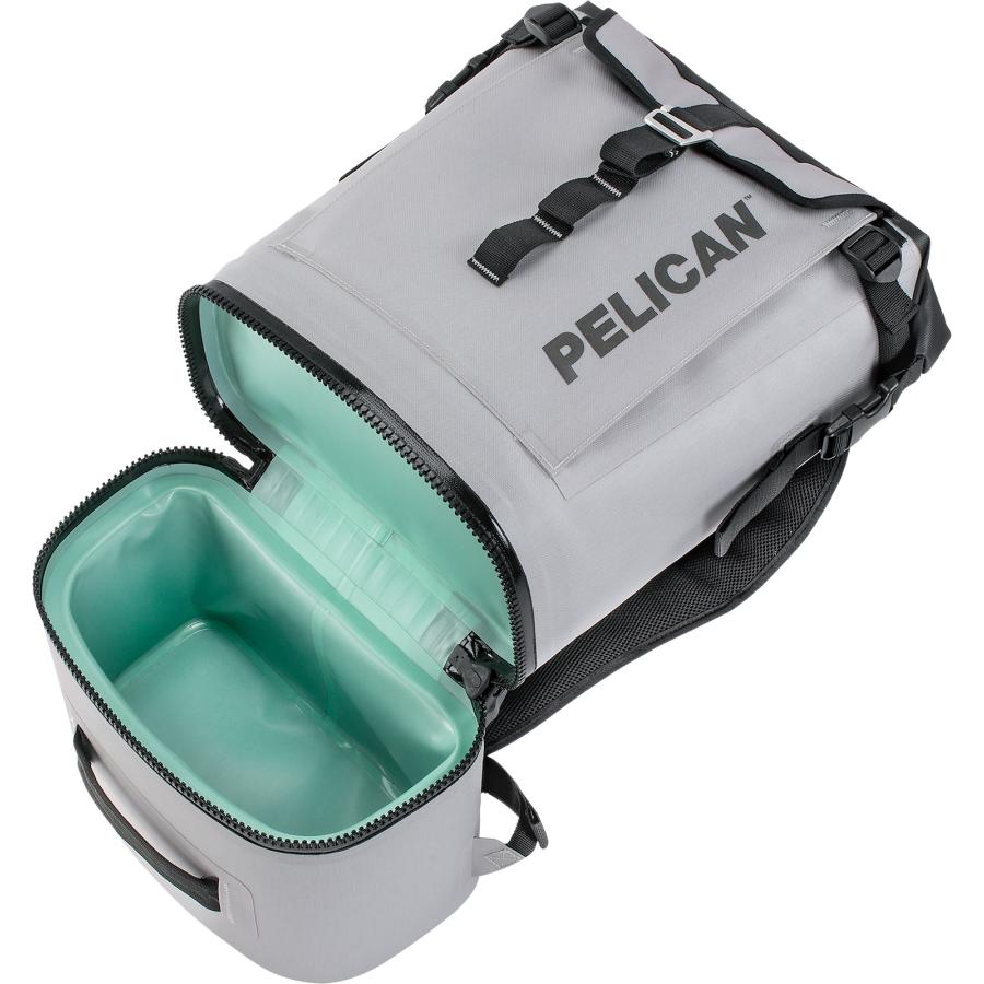 新品未使用】PELICAN クーラーバッグ グレー 耐水 止水ジッパー 軽量