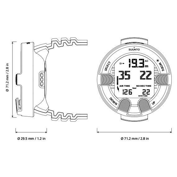 SUUNTO Suunto Vyper Novo Graphite(スント ヴァイパー ノボ SUUNTO Suunto Vyper Novo Graphite(スント ヴァイパー ノボ