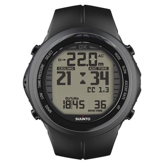 SUUNTO（スント） DX Black Elastomer ブラックウレタンベルト ダイブ