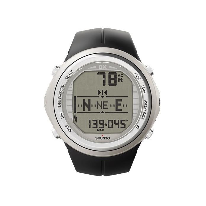 SUUNTO（スント） DX Silver Elastomer ダイブコンピュータ シルバー