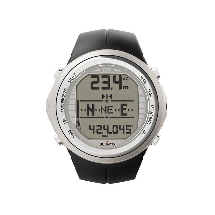 SUUNTO（スント） DX Silver Elastomer ダイブコンピュータ シルバー