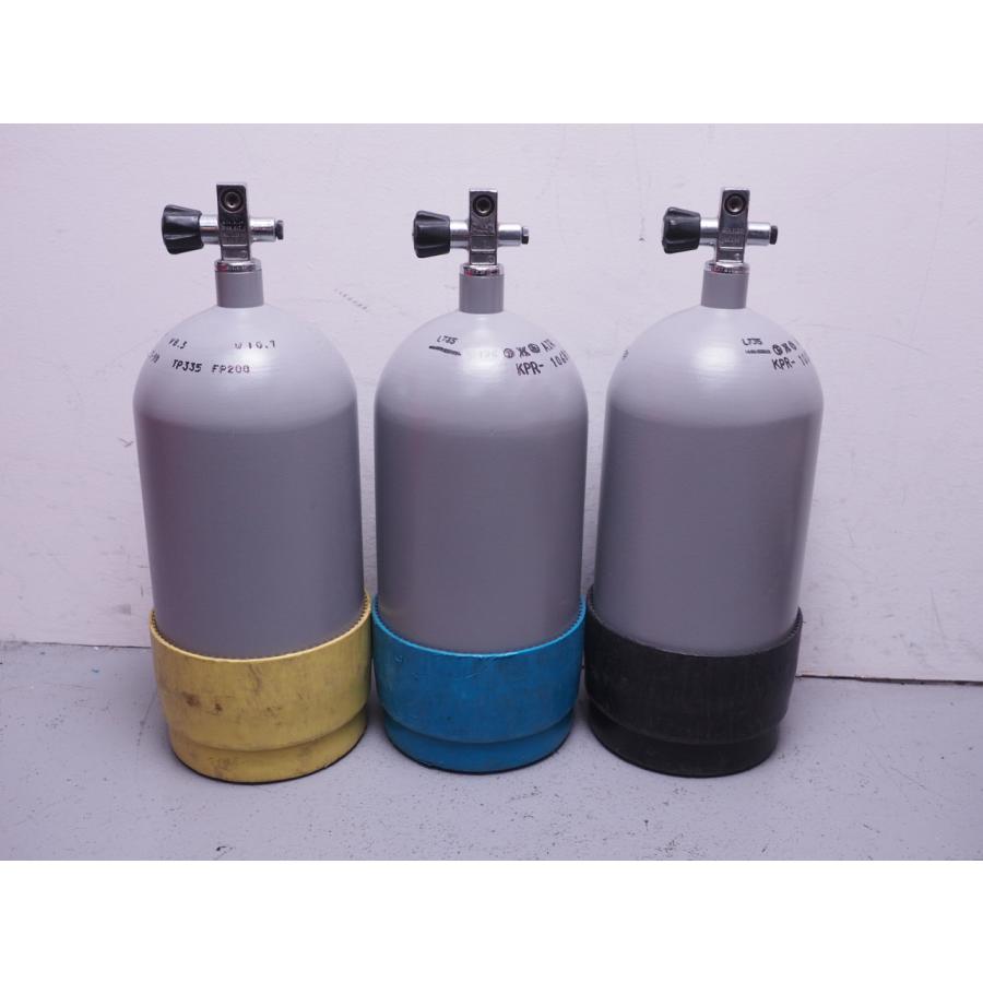 USED AQUALANG アクアラング 8L スチールタンク メタリコン塗装 USED AQUALANG アクアラング 8L スチールタンク メタリコン塗装