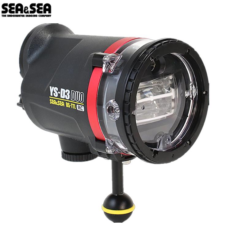 SEA&SEA YS-D3 DUO 水中ストロボ 2台セット SEA＆SEA シーアンドシー YS-D3 DUO ワイエス・ディースリー・デュオ