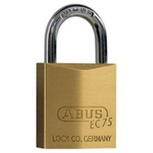 （まとめ）ABUS 南京錠 30mm EC75-30〔×3セット〕