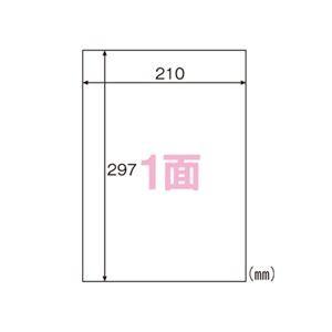 （まとめ） ヒサゴ FSC(R)森林認証紙ラベルA4タックシール A4判 100枚入 FSCGB862 〔×2セット〕