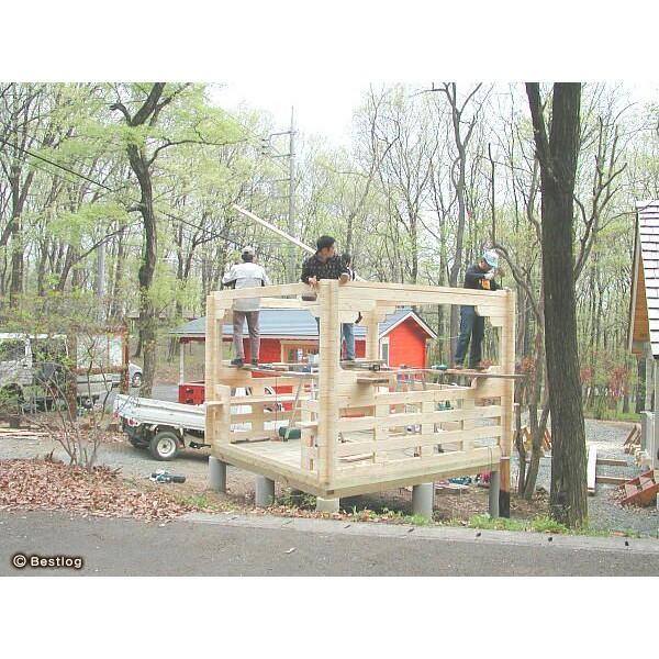 大きめガゼボ 西洋東屋 四阿 を建ててみませんか セルフビルドあずまやキット 大 Bl Bl D I Yキットハウス 通販 Yahoo ショッピング