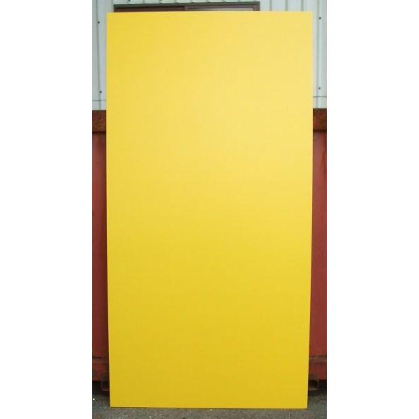カラープリントボード（合板）　黄色　4mm×910mm×1820mm(A品)　5枚組　約18.25kg