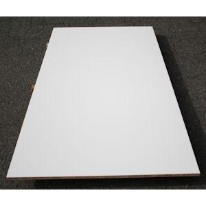 ホワイトポリランバー 18mm×915mm×1830mm （A品）1枚/約13.78kg棚板 白