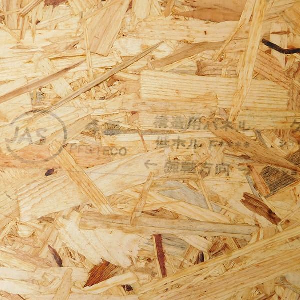 OSBボード 11mm×908mm×1817mm（ヨーロッパ産／A品）1枚組/約
