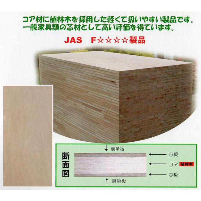 ラワンランバーコア（厚単板） 30mm×1220mm×2440mm（A品）4枚組/約150.04kg合板 ブロックボード 棚板 収納棚 DIY 木材 オーダーカット 低ホルムアルデヒド｜diy-support｜06