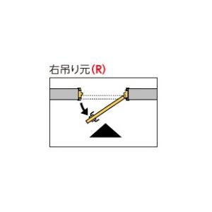 PAL　トイレ用片開きドアセット EW-D2-110(L)/111(R)（対応壁厚79〜90mm）(27kg/セット)(B品／アウトレット)｜diy-support｜03