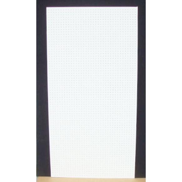 有孔ボード 白 4mm×910mm×1820mm（5φ-25P/A品) 3枚組 穴あきボード