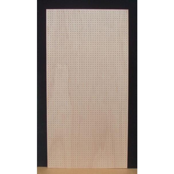 ラワン有孔ボード(無塗装) 4mm×920mm×1830mm(5φ-25P/A品) 2枚組 穴あき