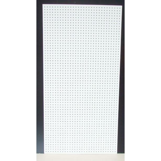 有孔ボード 白色 5.5mm×910mm×1820mm（8φ-30P/A品) 1枚組 穴あきボード