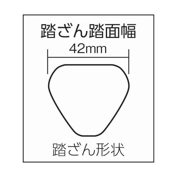 アルインコ 二連梯子最大仕様質量130kg 全長:4.67〜7.43m SX74D｜diy-tool｜02