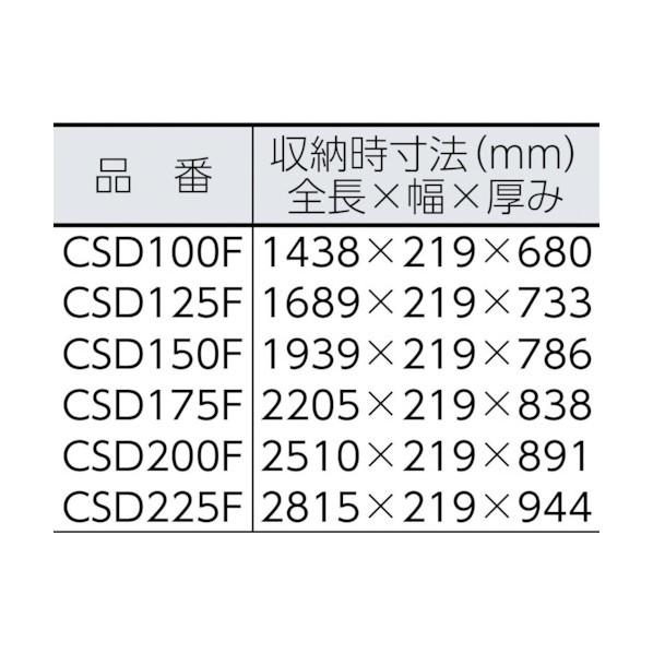 ※法人専用品※アルインコ 折畳式作業台CSD-F踏ざんH250mm仕様 CSD100F 1_3