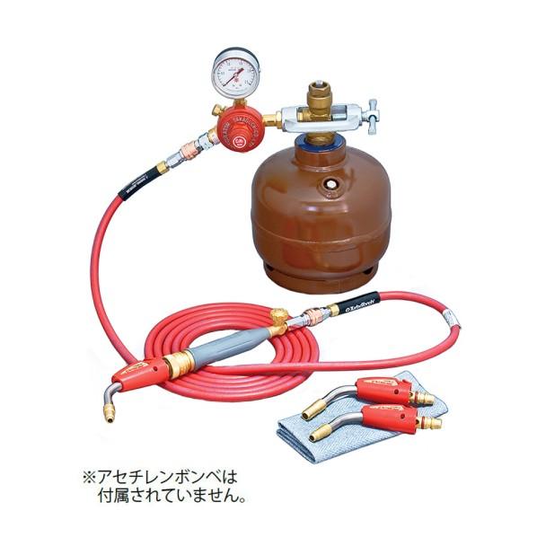 アサダ アストロターボアセチレンバーナ カプラ仕様 7.2m PZ386838