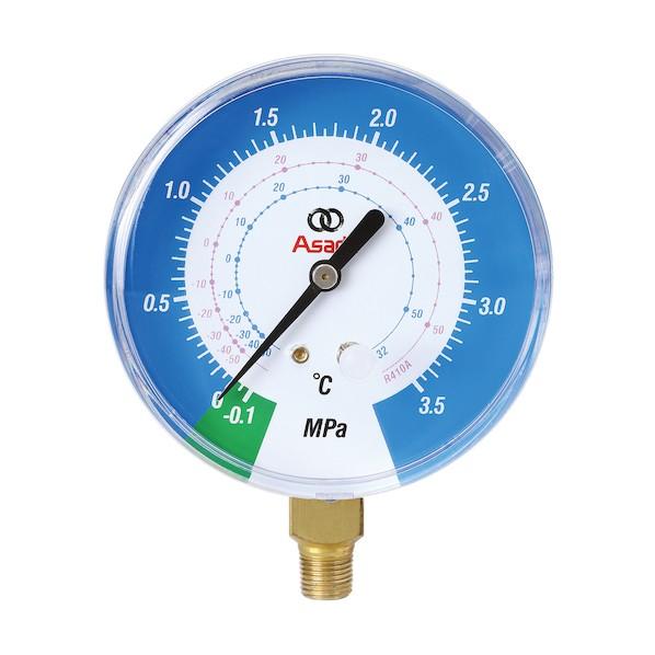 アサダ マニホールドADキット R12、R22、R502 ケース付 152cm