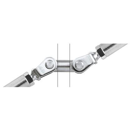 Asano ターミナル接続金具 カバー付用 階段-階段連結部 (左ねじ) 6 AK15423CL