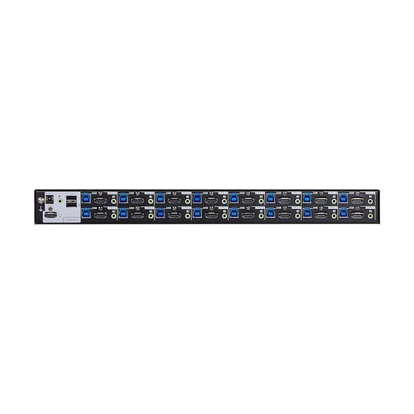 ATEN 16ポート USB・HDMI KVMスイッチ（4K、USB 3．0対応） CS18216 1点の画像