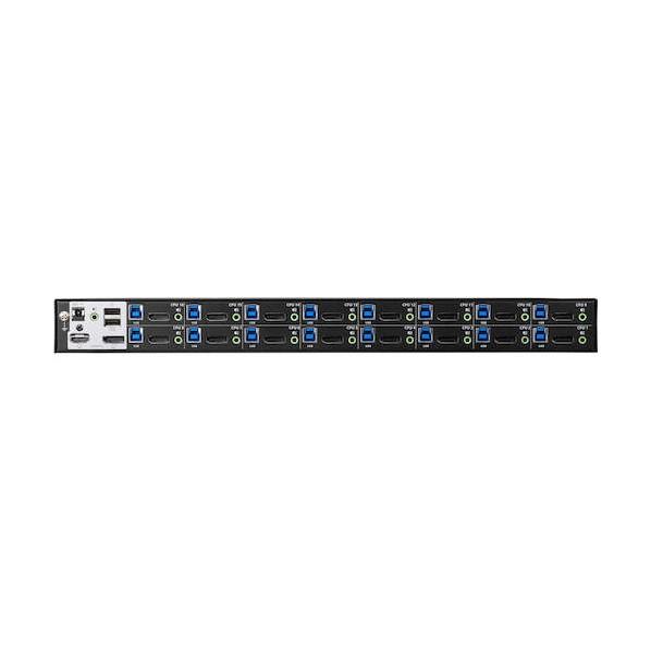 Aten 16ポート 17 LCD KVM Over IPスイッチ (USB - PS/2 VGA) CL5716IM