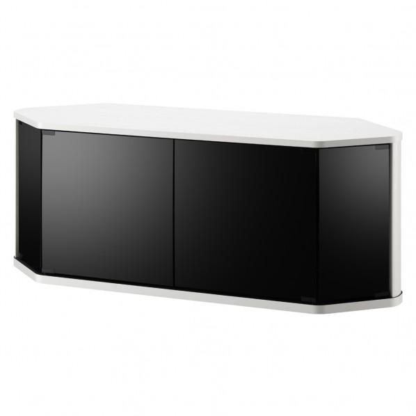 ※法人専用品※朝日木材加工 ラシーヌロジック コーナーテレビ台 ホワイト RCA-4512LG-WH 1個_2