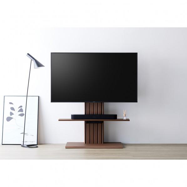 ※法人専用品※朝日木材加工 壁寄せTV台 ミドルブラウン PLW-1210TV-MB 1個_11