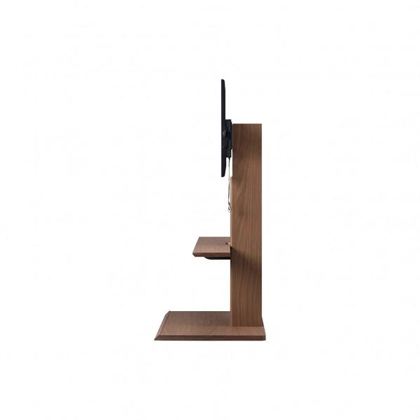 ※法人専用品※朝日木材加工 壁寄せTV台 ミドルブラウン PLW-1210TV-MB 1個_3
