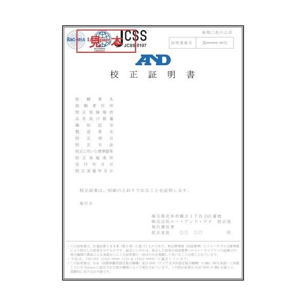 パーソナル天ビン EJ300B 【おもり】 JCSS校正付 EJ300B-JA-00J00