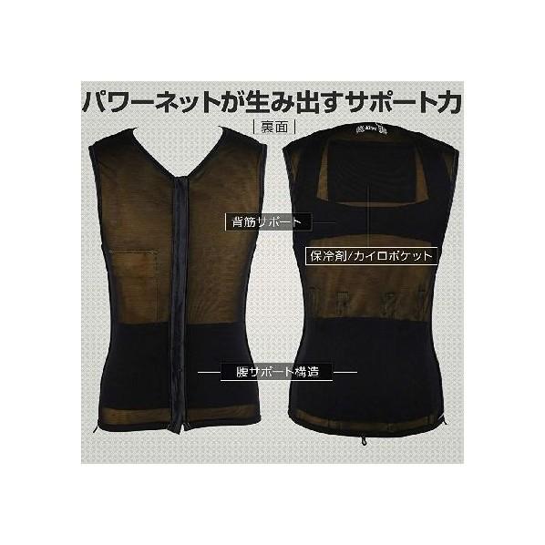 有限会社アトリエケー アグリパワースーツ (メッシュ) ブラック 3L AG-001 1本の画像