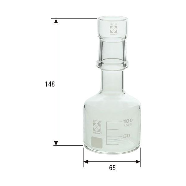 アズワン SPC保存びん 100ml 1-7073-01の画像