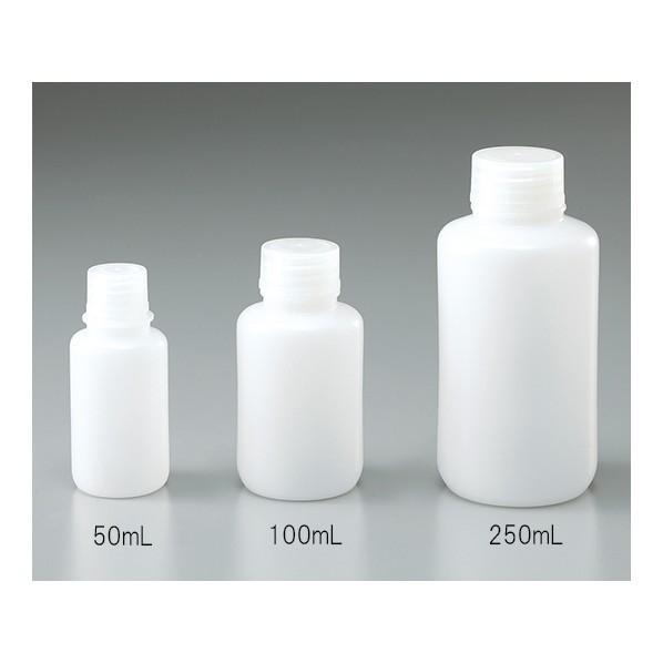 アズワン 細口瓶 HDPE製 1L(ケース販売) 1-4657-76