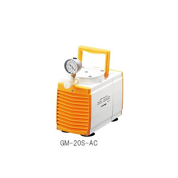ドライ真空ポンプ (耐蝕タイプ) 1段式 GM-20S-AC 270×130×210mm 3-6719-01 【ノンストップ】